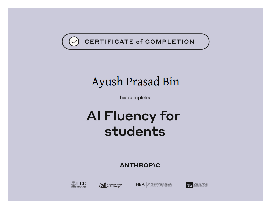 AI Fluency for students
